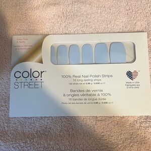 Color Street Sky Blue Nail Strips